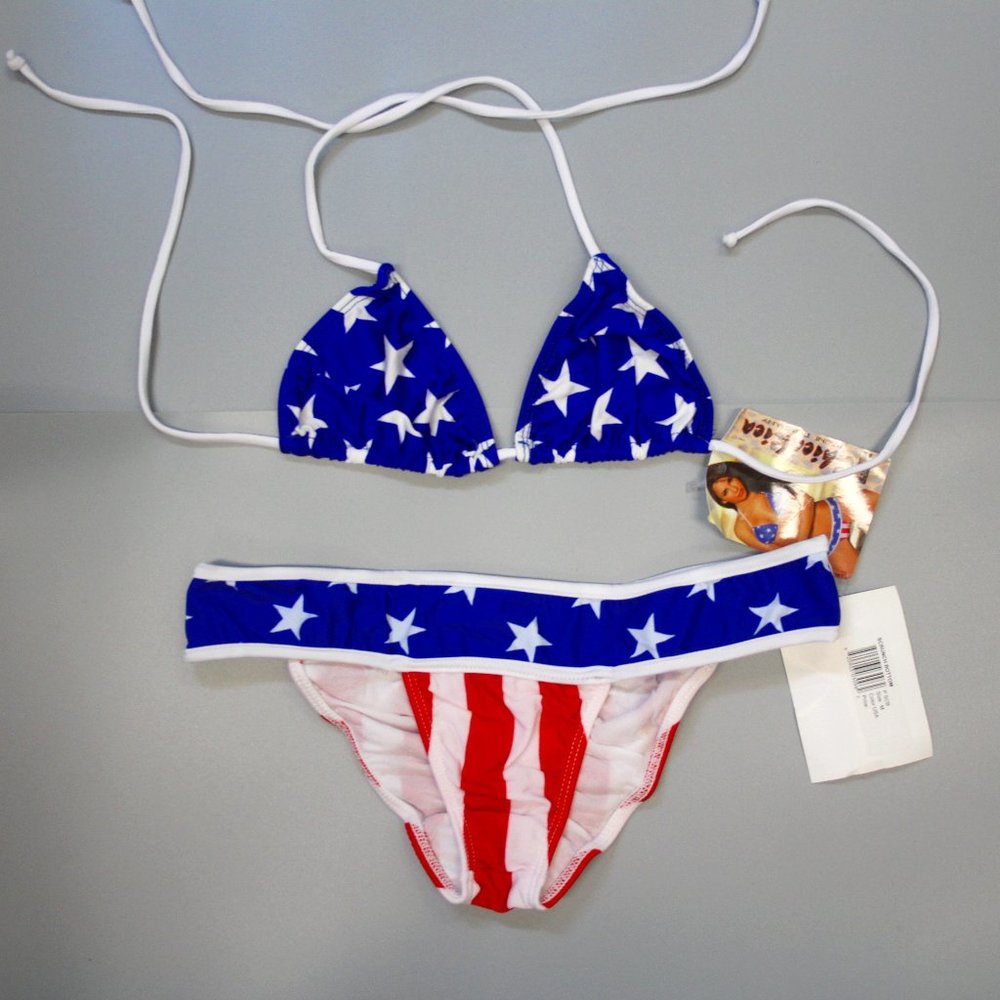 patriotic bikini set